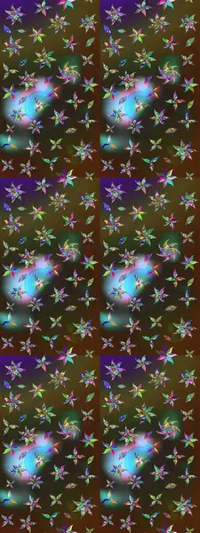 Küçük çaplı çiçeklerdeki basit şirin desenler. Tekstil veya kitap kapakları, imalat, duvar kağıtları, baskı, hediye paketi ve yapıştırma kitabı için çiçek eskizi geçmişi. Raster illüstrasyonu.