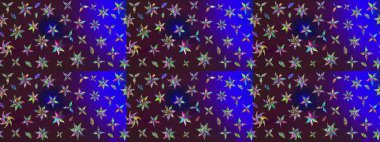 Sabıka fotoğraflarında, bebek kıyafetlerinde, duvar kâğıtlarında, paket kutularında falan kullanılabilir. Raster. Zarif, parlak ve eskiz kahverengi ve mavi çiçek desenli tasarım.