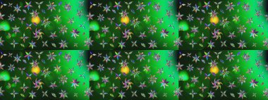 Çiçek kompozisyonu, el boyası, hassas şablon. Sevgililer günü ve tebrik kartı konsepti için şık bir davetiye. Manzaralı çiçek deseni. Üst görünüm, yumuşak yeşil ve gri renk.