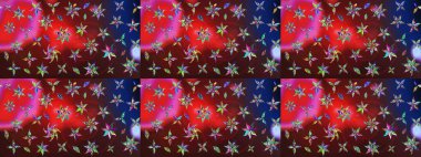 Çiçekli çiçek deseni, suluboya. Süslü kumaş deseni. Raster deseni.