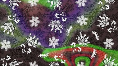 Modern stil dokusu. Çiçek desenli raster, gri ve kahverengi çizgi grafik deseni soyut raster arkaplan.