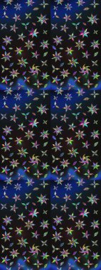 Kumaş, duvar kağıdı ve kağıt üzerine baskı yapmak için gelişen arka plan. Eski usul küçük çiçekli şirin bir eskiz deseni. Raster illüstrasyonu. Moda arka planında parlak buketler.