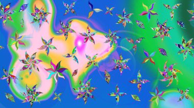 Etnik Mandala süsü. Kızılderili desenli desenli desenli şal deseni. Raster Henna dövme stili. Tekstil, tebrik kartı, boyama kitabı, telefon kılıfı baskısı için kullanılabilir.