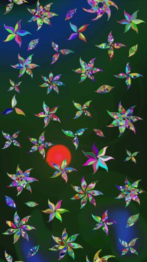 Dekorasyon ve tasarım için güzel bir desen. Ton halinde. Moda baskısı. Çiçeğin suluboya çizimlerinin mükemmel deseni. Suluboya desenli çiçek deseni.