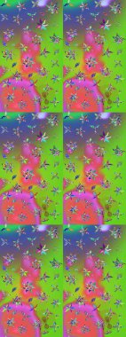 Özgürlük stili Millefleur 'lar. Tekstil, duvar kâğıdı, kapaklar, yüzey, baskı, hediye paketi, hatıra defteri, dekupaj. Taşralı şıklığı. Küçük yabani çiçeklerdeki halk modelini çiz..