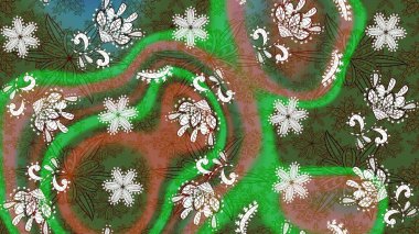 Düz Çiçek Elementleri Tasarımı. Çiçekli eskiz arkaplanı. Çocuk stili. Renkli Bahar Teması çizim şablonu.