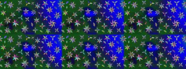 Doğal kozmetik ürünleri, parfüm, çiçekçi dükkanı için bahar ihalesi tasarımı. Karşılama ya da düğün geçmişi olarak kullanılabilir. Mavi ve yeşil lale çiçekli Raster eskiz deseni. Paket kağıdı için en iyisi..