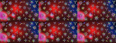 Raster resim. Elle çizilmiş. Güzel kumaş deseni. Doodle çiçekler ve dalları, otlar ve çiçekler.