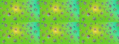 Raster şirin suluboya çiçek desenleri çiziyor. Kartlar, davetiyeler, tarih kartları ve daha fazlası için kullanılabilir. Büyük bir suluboya çiçek seti..