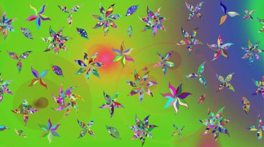 Çizim raster deseni. Çiçek arkaplan. Güzel kumaş deseni.