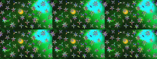 Çizim çiçek deseni duvar kağıdı, web sitesi arka planı, ambalaj kağıdı, davetiye, broşür, afiş veya web sitesi için kullanılabilir. Karalama elementleri. El çizimi Raster illüstrasyonu.