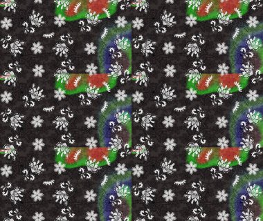 Raster Güzel kumaş deseni. Çiçek arkaplan ile soyut zarafet çizim deseni.