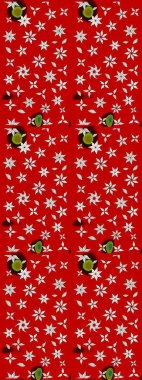 Renkli Bahar Teması eskiz kalıbı. Düz Çiçek Elementleri Tasarımı. Raster illüstrasyonundaki çiçek desenli çizim. Süslü kumaş deseni.