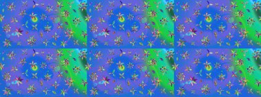 Tekstil, duvar kâğıdı, kapaklar, yüzey, baskı, hediye paketi, hatıra defteri, dekupaj. Özgürlük stili Millefleur 'lar. Taşralı şıklığı. Küçük yabani çiçeklerdeki halk modelini çiz..