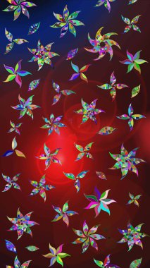 Tekstil, duvar kâğıdı, kapaklar, yüzey, baskı, hediye paketi, hatıra defteri, dekupaj. Küçük yabani çiçeklerdeki halk modelini çiz. Taşralı şıklığı. Liberty style millefleurs.