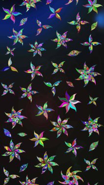 Gri ve mavi el çizimi desen. Karalama çiçekleri çizim kalıbı. Raster deseni. Sanat ilham verici ve mavi stil çiçekler ve arka plan bırakır.