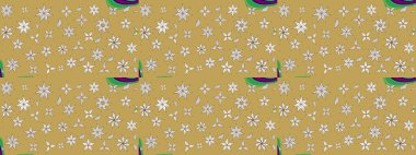 Doğal kozmetik ürünleri, parfüm, çiçekçi dükkanı için bahar ihalesi tasarımı. Sarı ve nötr lale çiçekleriyle Raster eskiz deseni. Paket kağıdı için en iyisi. Karşılama ya da düğün geçmişi olarak kullanılabilir.