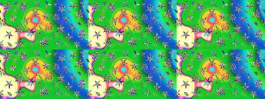 Doğal kozmetik ürünleri, parfüm, çiçekçi dükkanı için bahar ihalesi tasarımı. Yeşil ve mavi lale çiçekli Raster eskiz deseni. Paket kağıdı için en iyisi. Karşılama ya da düğün geçmişi olarak kullanılabilir.