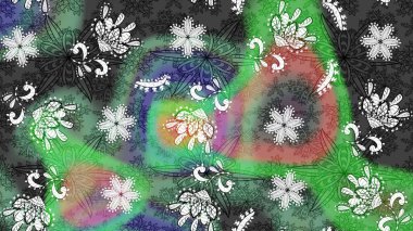 Çiçek deseni duvar kağıdı, desen dolguları ve web sayfası arka planı için kullanılabilir. Şekil verilmiş çiçeklerle eskiz deseni. Süslü zentangle çizim dokusu, soyut çiçeklerle süslenmiş..