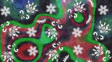 Küçük çiçekte güzel bir desen. Çiçekli yaz çiçekleri. Motley illüstrasyonu. Moda baskıları için zarif bir şablon. Küçük renkli çiçekler. Çizim.