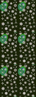 Şatafatlı bahar bahçesi dokusu. Raster illüstrasyonu. Gri ve nötr renkte çiçekler. Çiçek deseni. Gri ve nötr renkler üzerine çiçek çizimi.