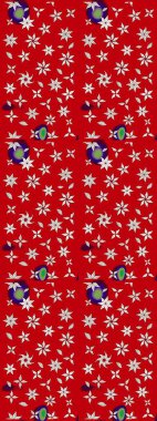 Yumuşak, yaz çiçekli arka plan. Kırmızı ve nötr renklerde çiçekler. Raster çiçek desenli ve çiçekli..