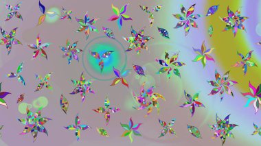 Beautiful watercolor Bouquet of summer flowers sketch pattern. Nice fabric pattern.