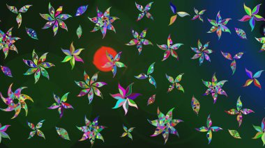 Kızılderili desenli desenli desenli şal deseni. Tekstil, tebrik kartı, boyama kitabı, telefon kılıfı baskısı için kullanılabilir. Raster Henna dövme stili. Etnik Mandala süsü.