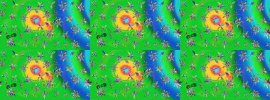 El çizimi Raster çizimi. Karalama elementleri. Çizim çiçek deseni duvar kağıdı, web sitesi arkaplanı, paket kağıdı, davetiye, broşür, pankart veya web sitesi için kullanılabilir.