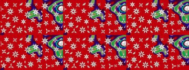 Suluboya etkisi. Botanik çizim kalıbı. Organik elementler. Raster deseni.