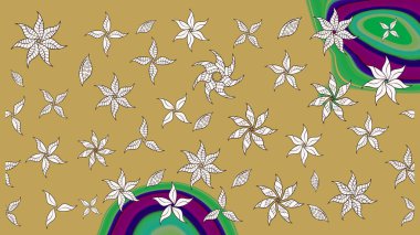 Etnik Mandala süsleme. Hint çiçek desenli madalyon desen. Kullanılabilir Tekstil, tebrik kartı, boyama kitabı, telefon durumda yazdırma için. Raster kına dövme stil.