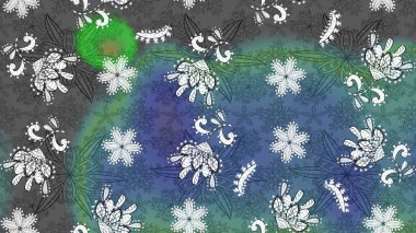 Raster Güzel kumaş deseni. Çiçek arkaplan ile soyut zarafet çizim deseni.