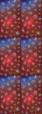 Kahverengi ve kırmızı çiçekli suluboya şekilli zarif eskiz deseni, tasarım elementleri. Düzenlenebilir. Düğün davetiyeleri için çiçek deseni, tebrik kartları, hatıra defteri, baskı, hediye paketi, imalat.