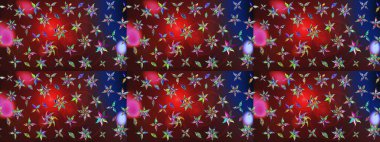 Zarif, parlak ve eskiz kahverengi ve kırmızı çiçek desenli tasarım. Raster. Sabıka baskıları, bebek kıyafetleri, duvar kâğıtları, paket kutuları vb..