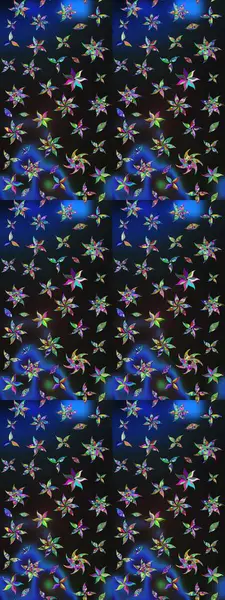 Gri ve mavi renkte çiçekler. Çiçek desenli eskiz. Tişört baskısı için çiçek boyama rasteriName.