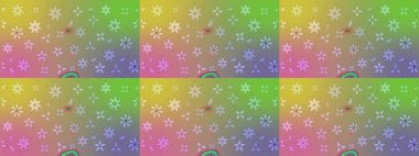 Modern gelişim, nötr ve yeşil raster arka plan duvar kağıdı çizimi, klasik çizgi çizgisi, desenli desenli çiçekler, çiçekli süsler. Çiçekli el çizimi çizimi deseni.