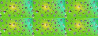 Dekorasyon ve tasarım için güzel bir desen. Moda baskısı. Ton halinde. Suluboya desenli çiçek deseni. Çiçeğin suluboya çizimlerinin zarif deseni.