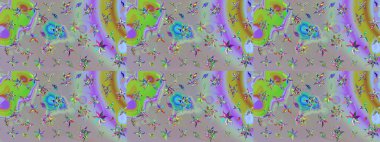 Gri ve nötr renkte çiçekler. Düz Çiçek Elementleri Tasarımı. Renkli Yaz Temalı eskiz kalıbı. Raster illüstrasyonunda çiçek deseni çizimi.