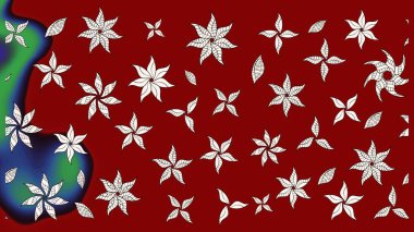 Taşralı şıklığı. Küçük yabani çiçeklerdeki halk modelini çiz. Tekstil, duvar kâğıdı, kapaklar, yüzey, baskı, hediye paketi, hatıra defteri, dekupaj. Liberty style millefleurs.