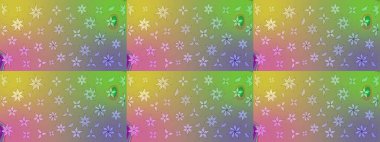 Sabıka fotoğraflarında, bebek kıyafetlerinde, duvar kâğıtlarında, paket kutularında falan kullanılabilir. Raster. Zarif, parlak ve eskiz nötr ve yeşil çiçek desenli tasarım.