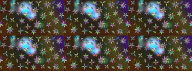 Çiçek deseni. Düz Çiçek Elementleri Tasarımı. Raster güzel kumaş deseni çiziyor. Renkli Bahar Teması çizim şablonu.