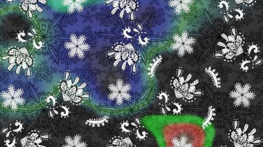 Çiçek deseni duvar kağıdı, desen dolguları ve web sayfası arka planı için kullanılabilir. Süslü zentangle çizim dokusu, soyut çiçeklerle süslenmiş. Şekillendirilmiş çiçekli çizim deseni.