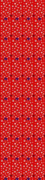 Raster illüstrasyonu. Kırmızı ve nötr renklerde çiçekler. Çizim çiçek deseni duvar kağıdı için kullanılabilir.