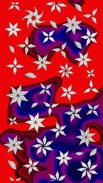 Güzel suluboya yaz çiçekleri deseni..