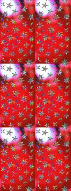 Raster deseni. Organik elementler. Botanik çizim kalıbı. Suluboya etkisi.