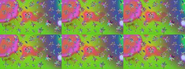 Moda baskısı. Ton halinde. Çiçeğin suluboya çizimlerinin mükemmel deseni. Suluboya desenli çiçek deseni. Dekorasyon ve tasarım için güzel desen.