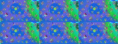 Raster Henna dövme stili. Tekstil, tebrik kartı, boyama kitabı, telefon kılıfı baskısı için kullanılabilir. Etnik Mandala süsü. Hint çiçekli desenli şal desenli..