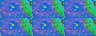 Raster Henna dövme stili. Tekstil, tebrik kartı, boyama kitabı, telefon kılıfı baskısı için kullanılabilir. Etnik Mandala süsü. Hint çiçekli desenli şal desenli..