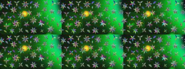 Raster illüstrasyonu. Anti-stres için soyut örnek sayfası. Yeşil ve gri renklerde.