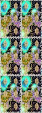 Çiçek deseni. Duvar kâğıdı barok, İspanyol kumaşı. Kusursuz raster arka plan. Kahverengi ve bej renklerde altın elementler. Şekil grafik deseni.